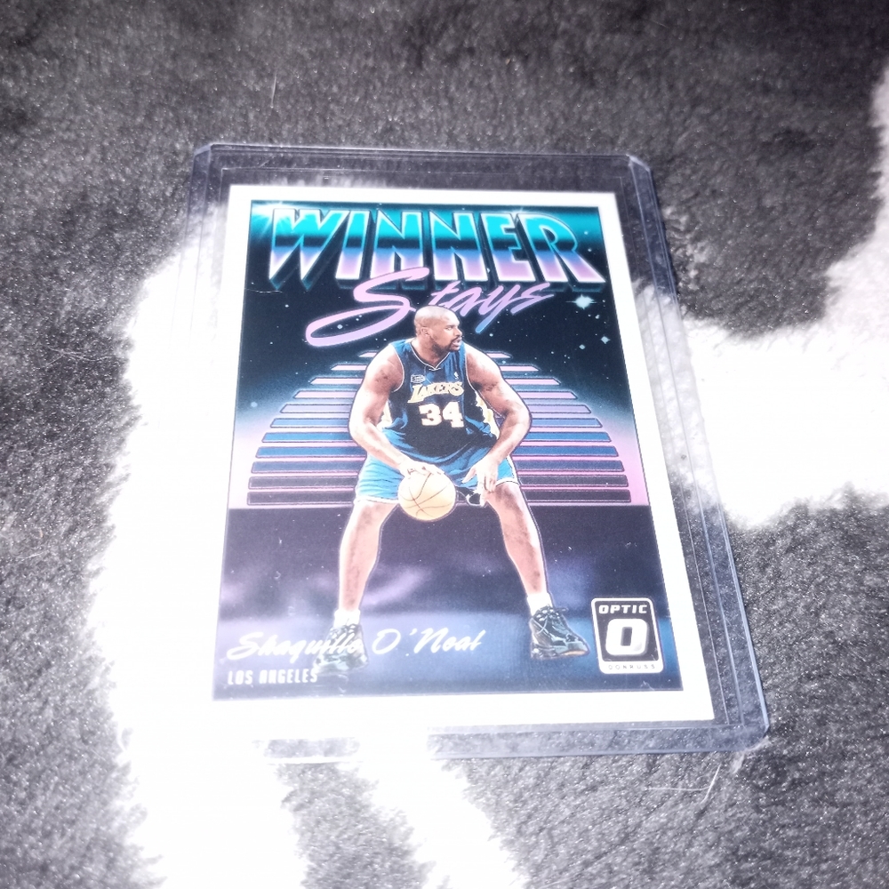 2018-19 Donruss Optic Shaquille O'Neal Winner Stays, Los Angeles Lakers.Base.